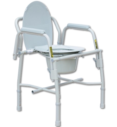 CÓMODO DRIVE 11125DR DE ACERO ESMALTADO GRIS ABATIBLE 130 KG DE SOPORTE