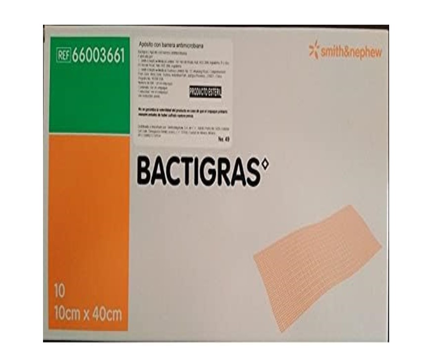 APOSITO BACTIGRAS 66003661 10 X40 CM.