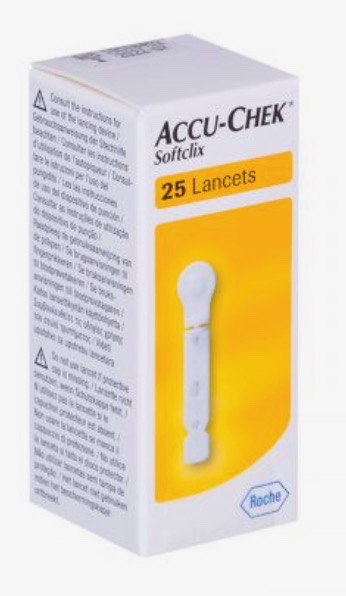 LANCETAS SOFTCLIX 25 PZS.