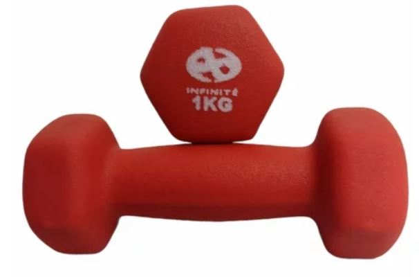 MANCUERNA PESA SC MN-1 KG MORADO DE NEOPRENO