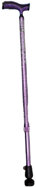 BASTON ROTATORIO EKO EB030804 MORADO DE ALUMINIO