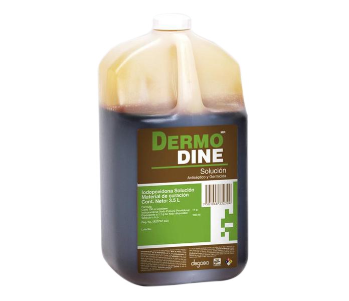 DERMODINE SOLUCION AL 11% 3.5 LTS. 0323000