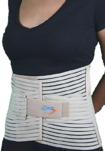[000581] FAJA SACROLUMBAR PREMIUM V/R XL GRIS VENTILADA
