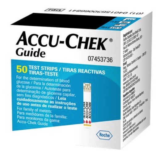 [002337] TIRAS ACCU-CHEK GUIDE 50 PZS