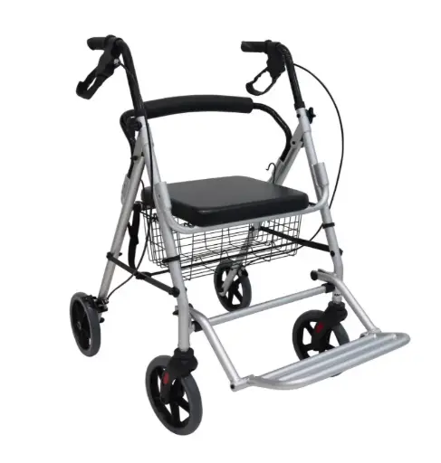 [012019] ANDADERA ROLLATOR HANDY AN10G DESCASA PIES Y CANASTA DE ALUMINIO