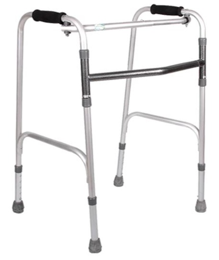 [012023] ANDADERA INDUSTRIAL R100004 RECIPROCA GRIS DE ALUMINIO