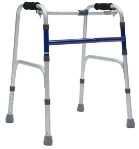 [012026] ANDADERA INDUSTRIAL R100037-A JUNIOR AZUL PLEGLABLE