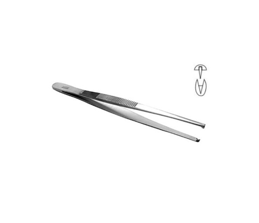 [020090] PINZA DISECCION CON DIENTES 30 CM HP